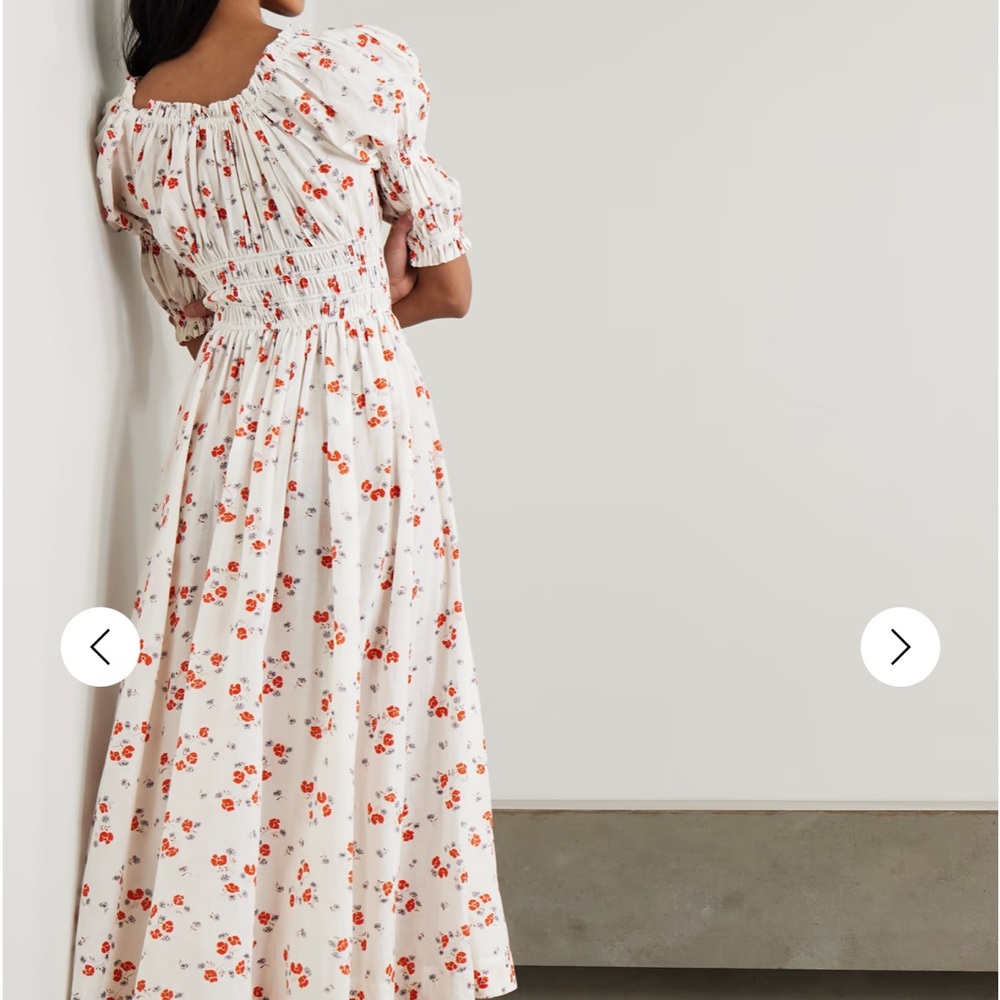 Doen ischia Floral White Dress NWT - Picture 2 of 7